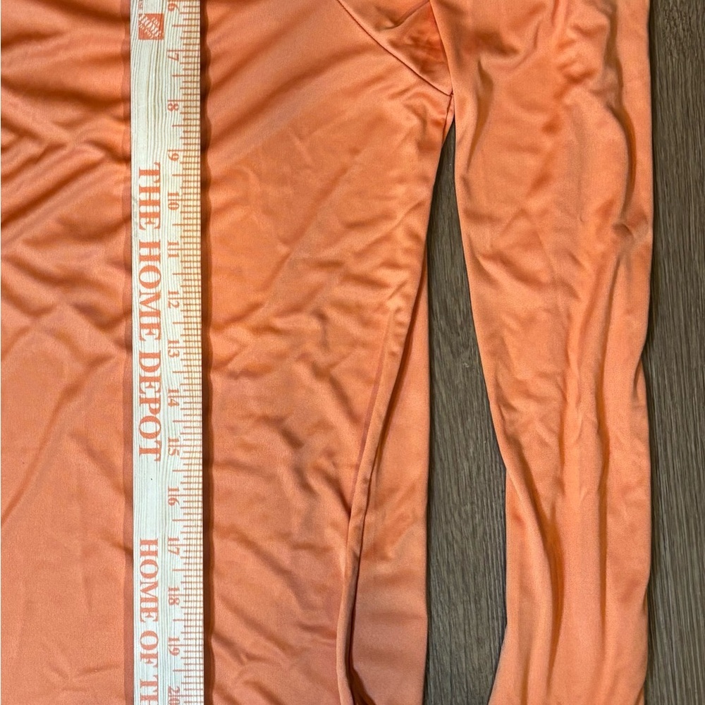 GenTeal Performance Men's Small Orange Long Sleeve Top Fishing Outdoor Shirt - Picture 6 of 7